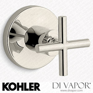 Kohler Transfer Valve Trim with Cross Handle (K-T14491-3-SN) Spare Parts