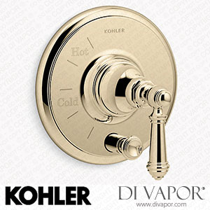 Kohler Valve Trim with Push-Button Diverter and Lever Handle (K-T72768-4-AF) Spare Parts