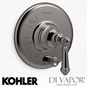 Kohler Valve Trim with Push-Button Diverter and Lever Handle (K-T72768-4-TT) Spare Parts