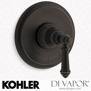 Kohler MasterShower Temperature Control Valve Trim with Lever Handle (K-T72769-4-2BZ) Spare Parts