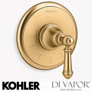 Kohler MasterShower Temperature Control Valve Trim with Lever Handle (K-T72769-4-2MB) Spare Parts