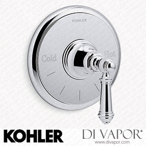 Kohler MasterShower Temperature Control Valve Trim with Lever Handle (K-T72769-4-CP) Spare Parts