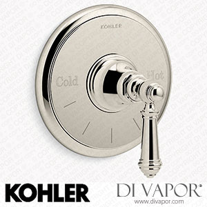 Kohler MasterShower Temperature Control Valve Trim with Lever Handle (K-T72769-4-SN) Spare Parts