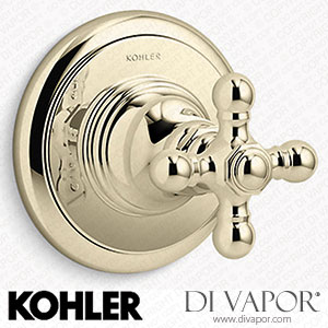 Kohler MasterShower Transfer Valve Trim with Cross Handle (K-T72770-3-AF) Spare Parts