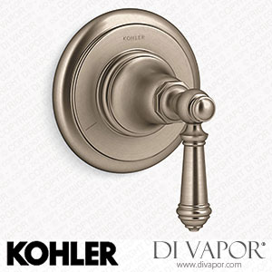 Kohler Transfer Valve Trim with Lever Handle (K-T72770-4-BV) Spare Parts