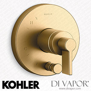 Kohler Valve Trim with Push-Button Diverter and Lever Handle (K-T78016-4-2MB) Spare Parts