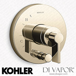 Kohler Valve Trim with Push-Button Diverter and Lever Handle (K-T78016-4-AF) Spare Parts