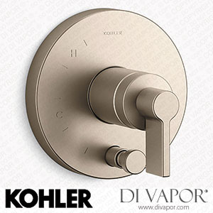 Kohler Valve Trim with Push-Button Diverter and Lever Handle (K-T78016-4-BV) Spare Parts