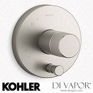 Kohler Valve Trim with Push-Button Diverter and Oyl Handle (K-T78016-8-BN) Spare Parts