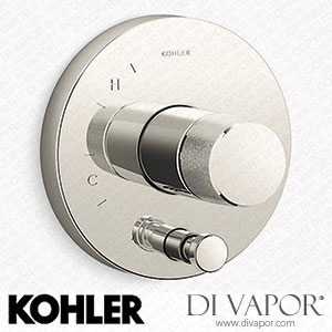 Kohler Valve Trim with Push-Button Diverter and Oyl Handle (K-T78016-8-CP) Spare Parts