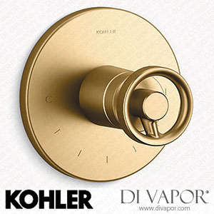 Kohler Temperature Control Valve Trim with Industrial Handle (K-T78027-9-2MB) Spare Parts