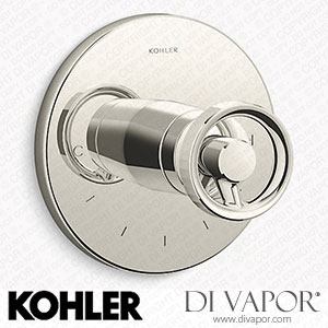 Kohler Temperature Control Valve Trim with Industrial Handle (K-T78027-9-CP) Spare Parts