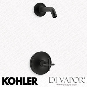 Kohler Shower Trim Kit with Cross Handle, without Showerhead (K-TLS14422-3-BL) Spare Parts