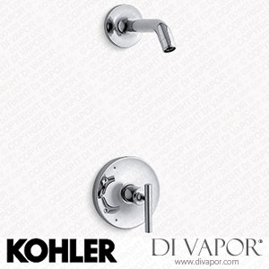 Kohler Shower Trim Kit with Lever Handle, without Showerhead (K-TLS14422-4-CP) Spare Parts