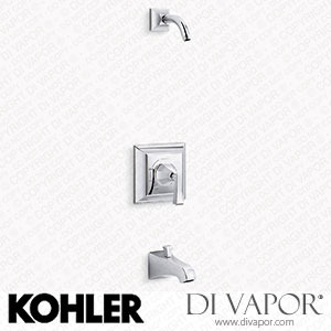 Kohler Bath and Shower Trim Kit, without Showerhead (K-TLS461-4V-CP) Spare Parts