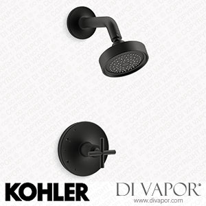 Kohler Shower Trim Kit with Cross Handle, 2.5 GPM (K-TS14422-3-BL) Spare Parts