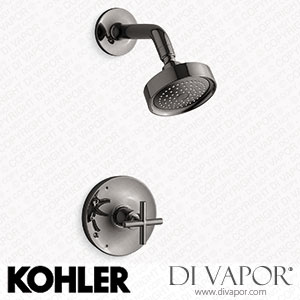 Kohler Shower Trim Kit with Cross Handle, 2.5 GPM (K-TS14422-3-TT) Spare Parts