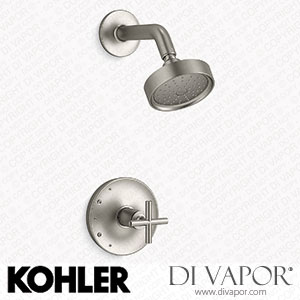 Kohler Shower Trim Kit with Cross Handle, 1.75 GPM (K-TS14422-3G-BN) Spare Parts