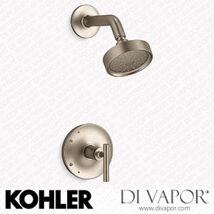 Kohler Shower Trim Kit with Lever Handle, 1.75 GPM (K-TS14422-4G-BV) Spare Parts