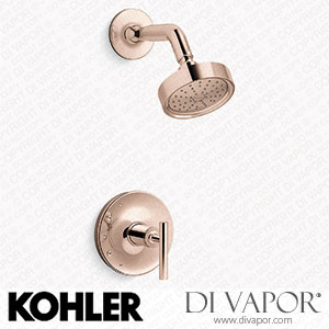 Kohler Shower Trim Kit with Lever Handle, 1.75 GPM (K-TS14422-4G-RGD) Spare Parts