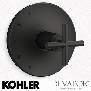 Kohler Valve Trim with Cross Handle (K-TS14423-3-BL) Spare Parts