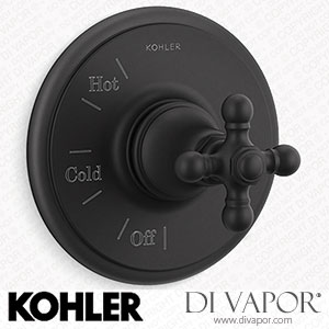 Kohler Valve Trim with Cross Handle (K-TS72767-3-BL) Spare Parts