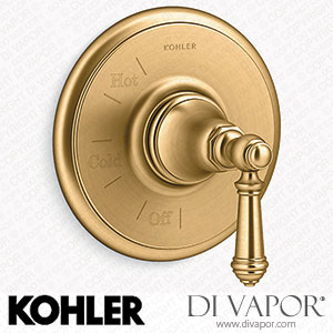 Kohler Valve Trim with Lever Handle (K-TS72767-4-2MB) Spare Parts