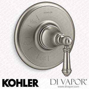 Kohler Valve Trim with Lever Handle (K-TS72767-4-BN) Spare Parts