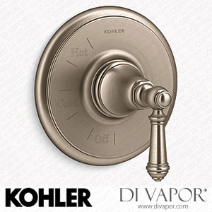 Kohler Valve Trim with Lever Handle (K-TS72767-4-BV) Spare Parts