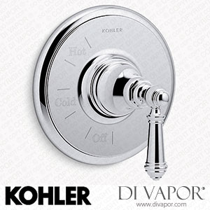 Kohler Valve Trim with Lever Handle (K-TS72767-4-CP) Spare Parts