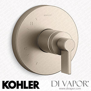 Kohler Shower Valve Trim with Lever Handle (K-TS78015-4-BV) Spare Parts