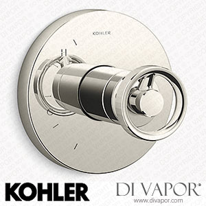 Kohler Shower Valve Trim with Industrial Handle (K-TS78015-9-SN) Spare Parts