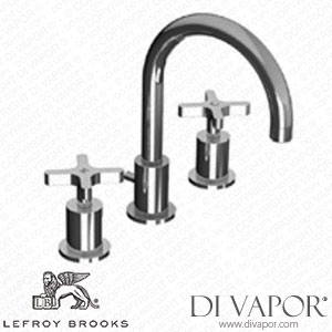 Lefroy Brooks KAFKA CROSS HANDLE 3-HOLE BASIN MIXER WITH POP-UP WASTE (K1 1101) Spare Parts