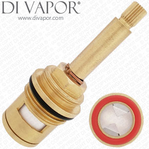 Flow Cartridge for Concealed Milan Shower Valve Clockwise Open K5367