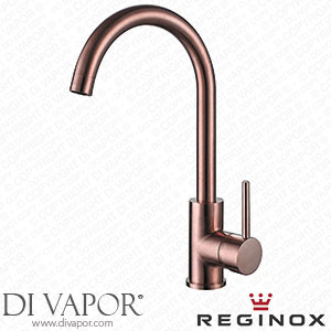 Reginox Kalix Single Lever Kitchen Mixer Tap - Brushed Copper - KALIXCOPPER Spare Parts