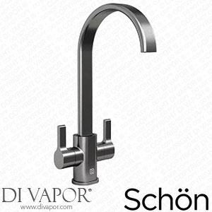 Schon Canna Brushed Nickel U Spout Kitchen Mixer Tap - KCHTAP30 Spare Parts