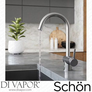 Schon Eigg Brushed Nickel C Spout Kitchen Mixer Tap - KCHTAP32 Spare Parts