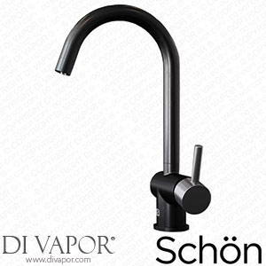 Schon Aaron C Spout Black and Nickel Kitchen Mixer Tap - KCHTAP35 Spare Parts