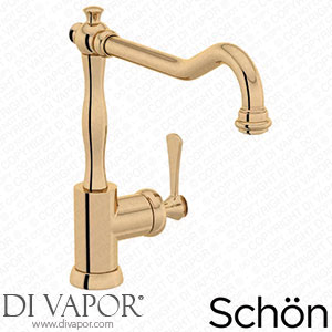 Schon KCHTAP82 Wedmore Traditional Gold Single Lever Kitchen Mixer Spare Parts