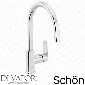 Schon Tresco Chrome Single Lever Kitchen Mixer Tap with Pull Out - KCHTAP84 Spare Parts