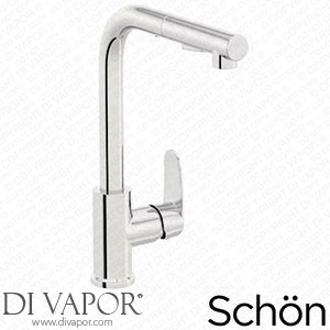 Schon Tresco Pro Chrome Single Lever Kitchen Mixer Tap - KCHTAP89 Spare Parts