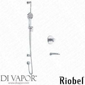 Riobel KIT1244PB-EM Parabola Shower Kit with Bath Spout Spare Parts