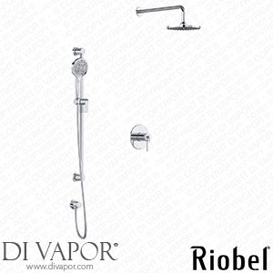 Riobel KIT323GS-EM GS Shower Kit with Overhead Shower Spare Parts