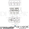 Crosswater KL3001RC Diagram