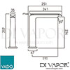 VADO KOV 150 CP Kovera Mixer Spare Parts Diagram