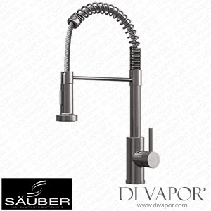 Sauber Pull Out Kitchen Tap Single Lever Chrome KPOTAPMIXCHR Spare Parts