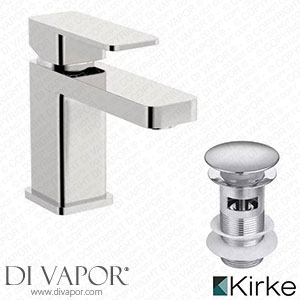 Kirke Connect Wras Basin Mixer Tap with Click Clack Waste - KST01 Spare Parts