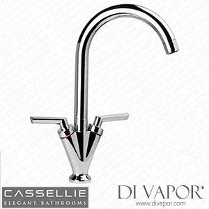 Cassellie Dual Lever Mono Kitchen Sink Mixer Tap - KTA008 CASKTA008 - Spare Parts