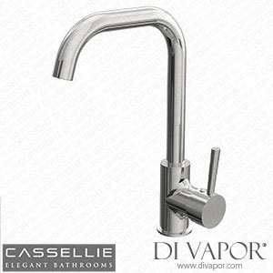 Cassellie Single Lever Kitchen Sink Mixer Tap - Chrome - KTA022 Spare Parts