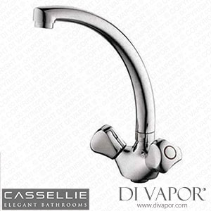 Cassellie Dual Lever Mono Kitchen Mixer - KTA024 Spare Parts